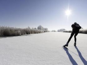 廊坊市首届冰雪运动会滑冰比赛精彩开赛
