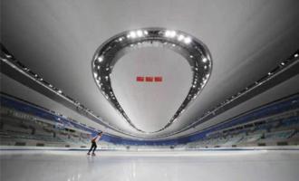 冰雪  国家速滑馆完成首次制冰 具备测试赛条件