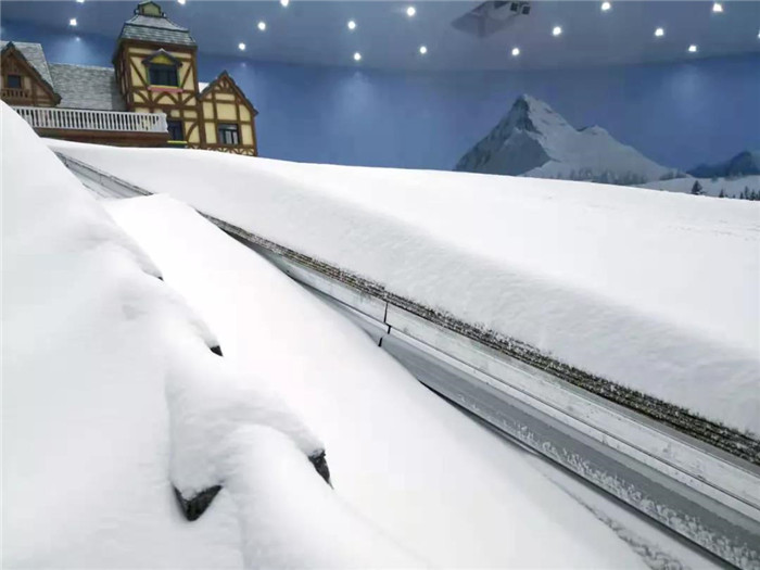 铭星室内造雪设备暴雪esb-a8造雪量大、雪质优