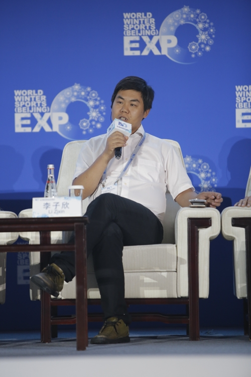 铭星冰雪(北京)科技有限公司总经理、哈尔滨万达冰雪乐园室内雪场冰雪工艺总设计师李子欣