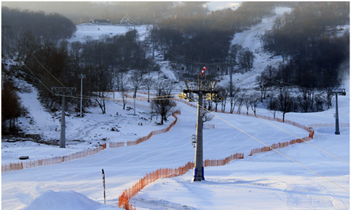 吉林松花湖滑雪场