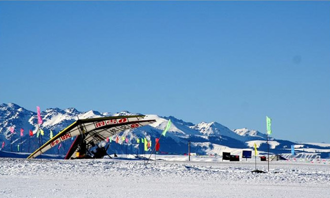 新疆乌鲁木齐水西沟白云滑雪场