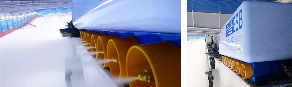 indoor snowmaking machines blizzard a & b