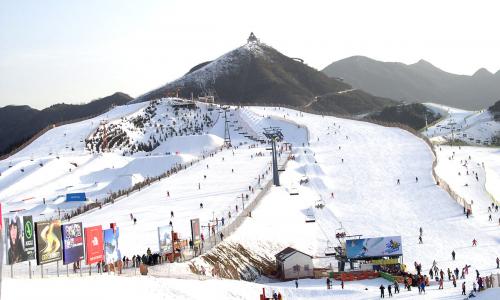 beijing snow world outdoor ski house